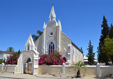 Die ou NG kerk op Clanwilliam, opgerig in 1864.