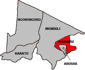 Infobox District de Tanzanie