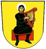 St. Arnold of Arnoldsweiler (Coat of arms of Arnoldsweiler).