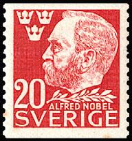 Alfred Nobel, Sweden, 1946