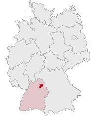 Localización de Öhringen