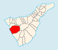 Guía de Isora – Mappa