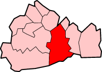 Distretto di Mole Valley – Mappa