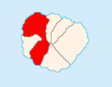 Municipal location in La Gomera