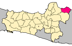 Location within Central Java