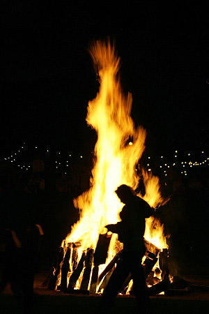 Grand feu de joie