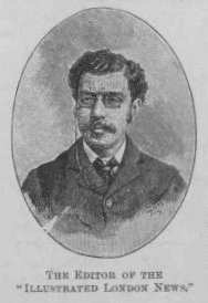 F. W. N. Bayley, when first Editor of the Illustrated London News