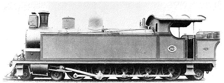 NGR Class C no. 149, SAR Class H no. 232, c. 1900