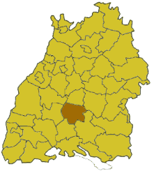 Zollernalbkreis di Baden-Württemberg