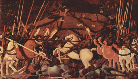 La Bataille de San Romano, de Paolo Uccello