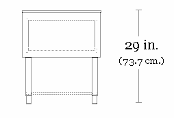 bureau Mazarin (side view)