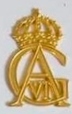 Unit insignia M7675-138000 m/1950-60 for Svea Life Guards (I 1).