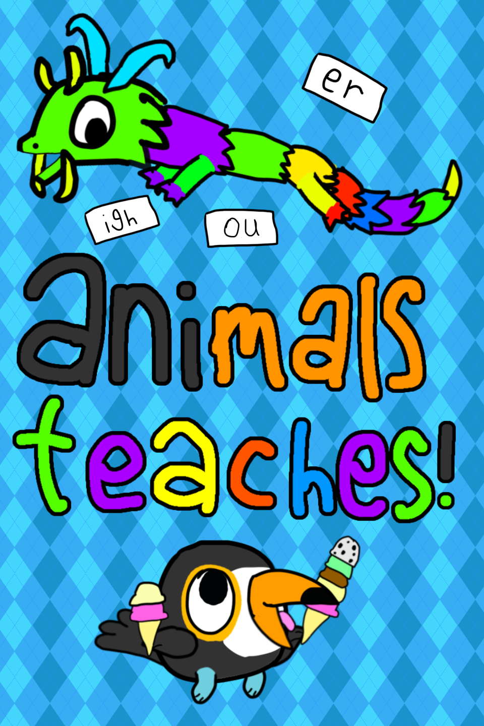 Animals teaches poster