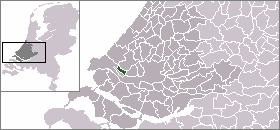 Localisation de Maassluis