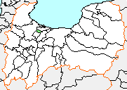 大島町の県内位置図