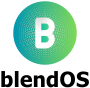 The BlendOS logo