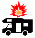 Wohnmobil Crime symbol mobilehome fire80px.gif