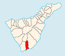 San Miguel de Abona – Mappa