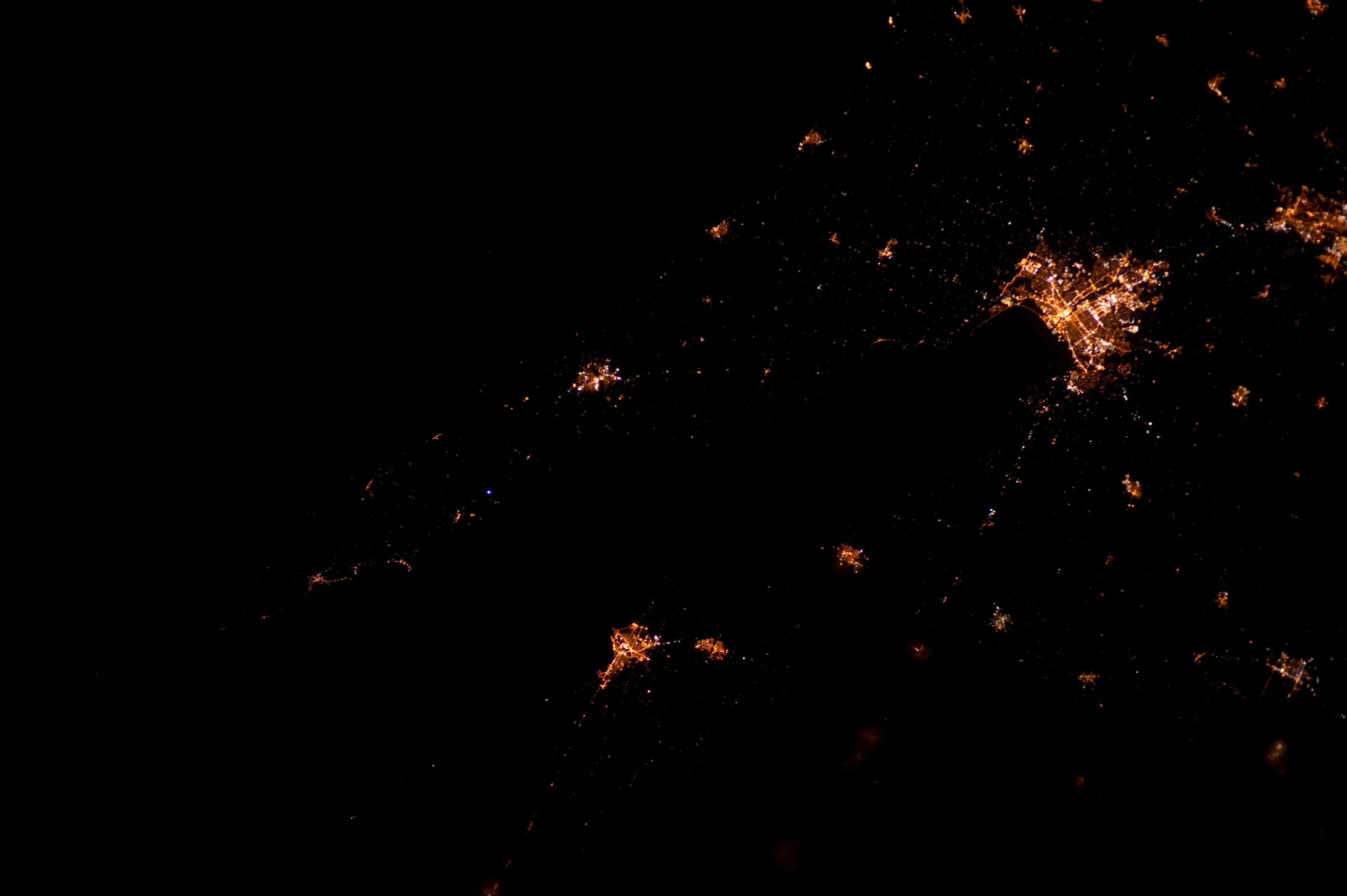 Algoma, taken 1:10 AM CDT, March 27, 2012 during ISS Expedition 30.