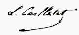 signature de Louis Paul Cailletet