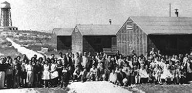 Japanese-American prisoners at Minidoka.