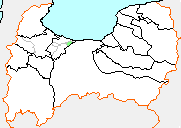 下村の県内位置図