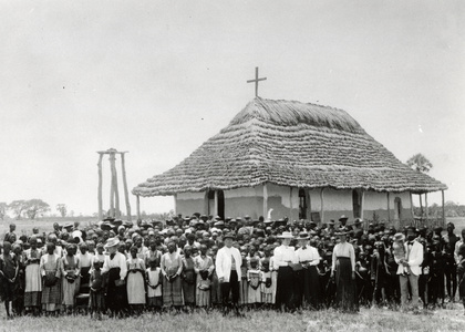 Мартти Раутанен в миссии Олуконда. Намибия. 1899 год