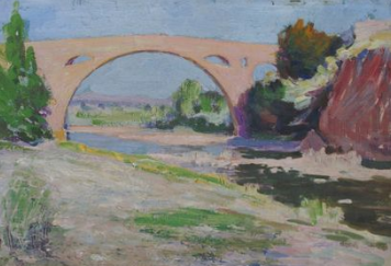 Le Pont de Céret, localisation inconnue.