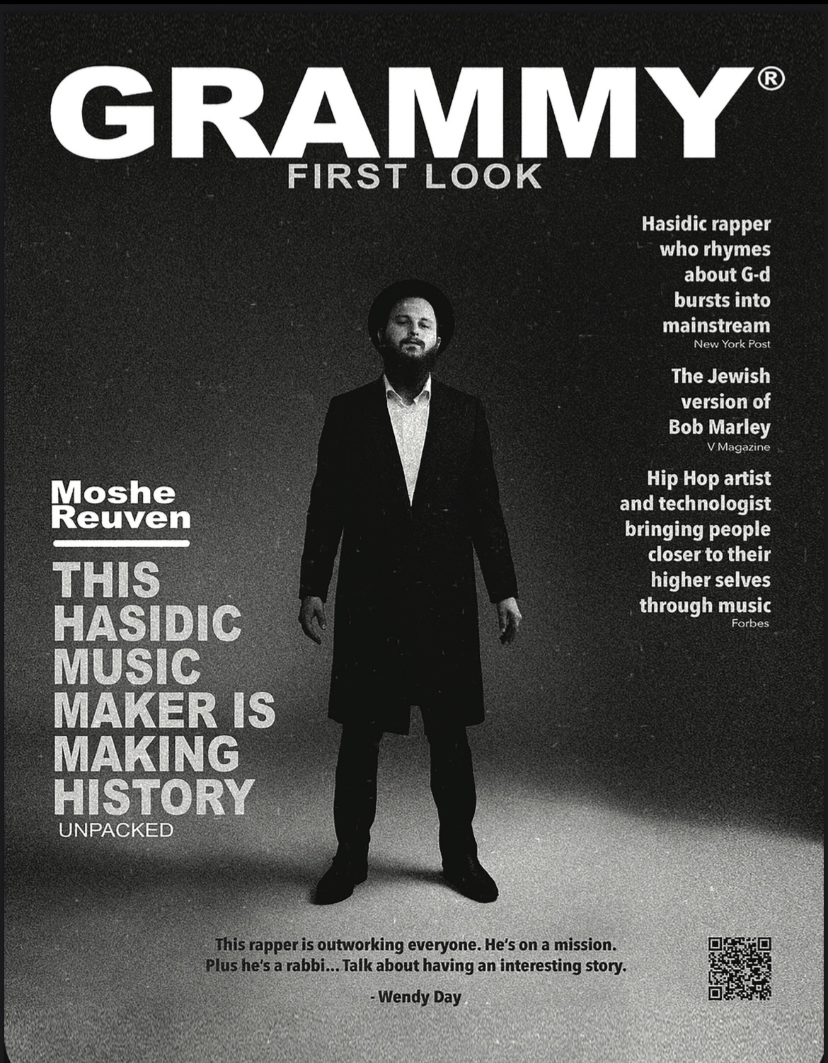 Moshe Reuven on July 2024 Dual Cover, GRAMMY® First Look Edition