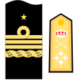 Divisa de almirante general de la Armada.