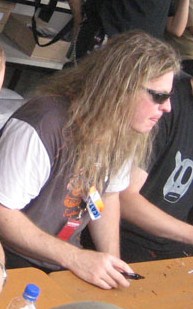 На автограф-сессии Earthshaker Fest, 2007