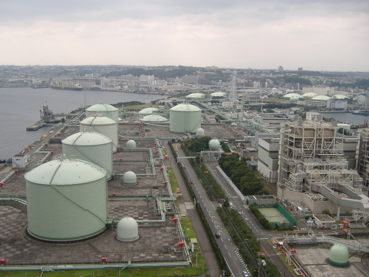 Tokyo-gas Negishi LNG Tarminal