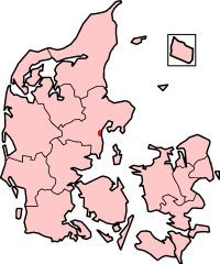 Location in Denmark