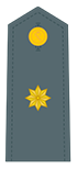 Insignias de comandante de la Guardia Civil.