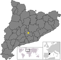 Igualada – Mappa