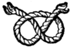 Scanned drawing of the stafford knot