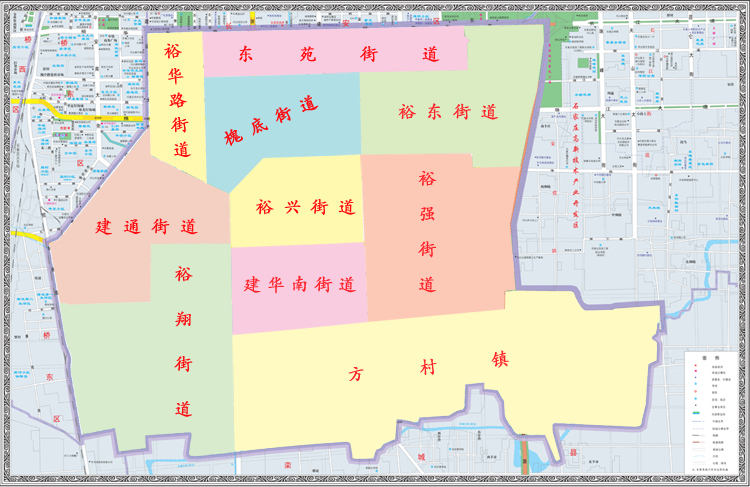 石家庄裕华区行政区划