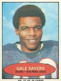 Gale Sayers, 1971, Bazooka Football Card