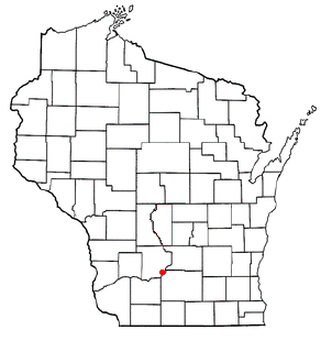 Location of Prairie du Sac (town), Wisconsin