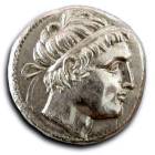 A coin silver coin with a man's profile