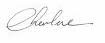 Signature de Charlene Wittstock