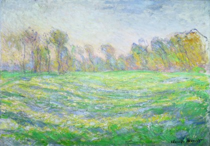 Meadow at Giverny (1888), Claude Monet