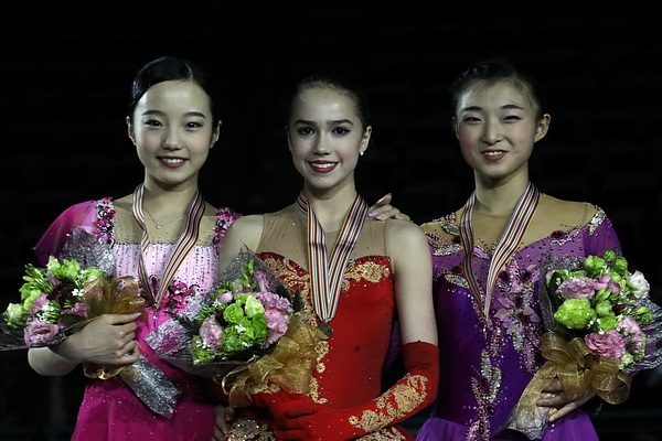 Alina Zagitova held the second highest score for the free program score. She was the 1st junior lady ever to score above 70 points in the short program and 200 points overall.