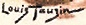 signature de Louis Tauzin