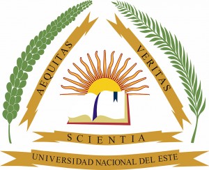 Logotipo de la Universidad Nacional del Este