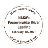 NASA Eventbrite Virtual Guest Program Post flight mission patch given to Eventbrite subscribers