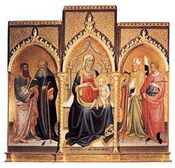 Triptyque de la Pieve di Camaiore.