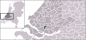 Localisation de Oud-Beijerland