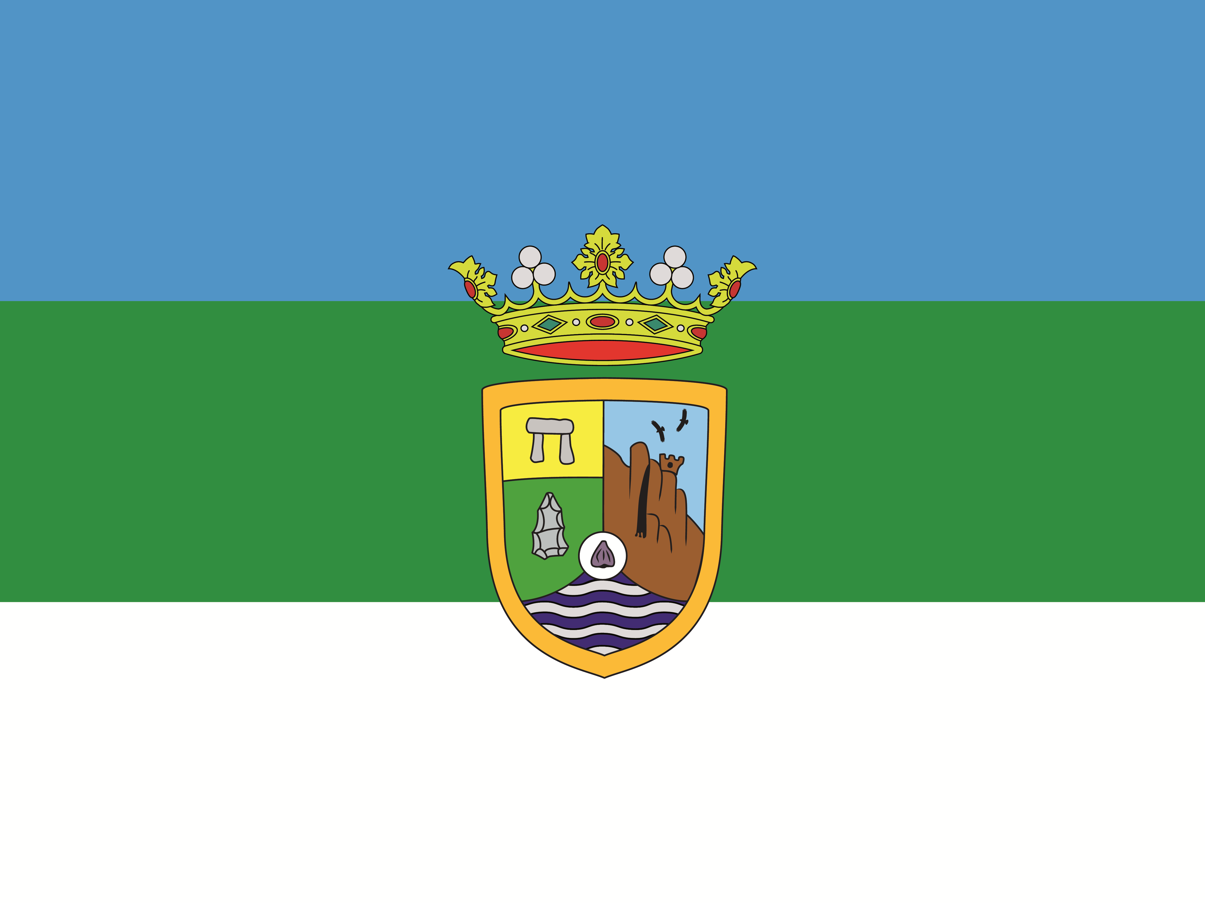 Bandera y Escudo de Montecorto