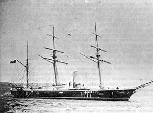 The gunboat Pilcomayo